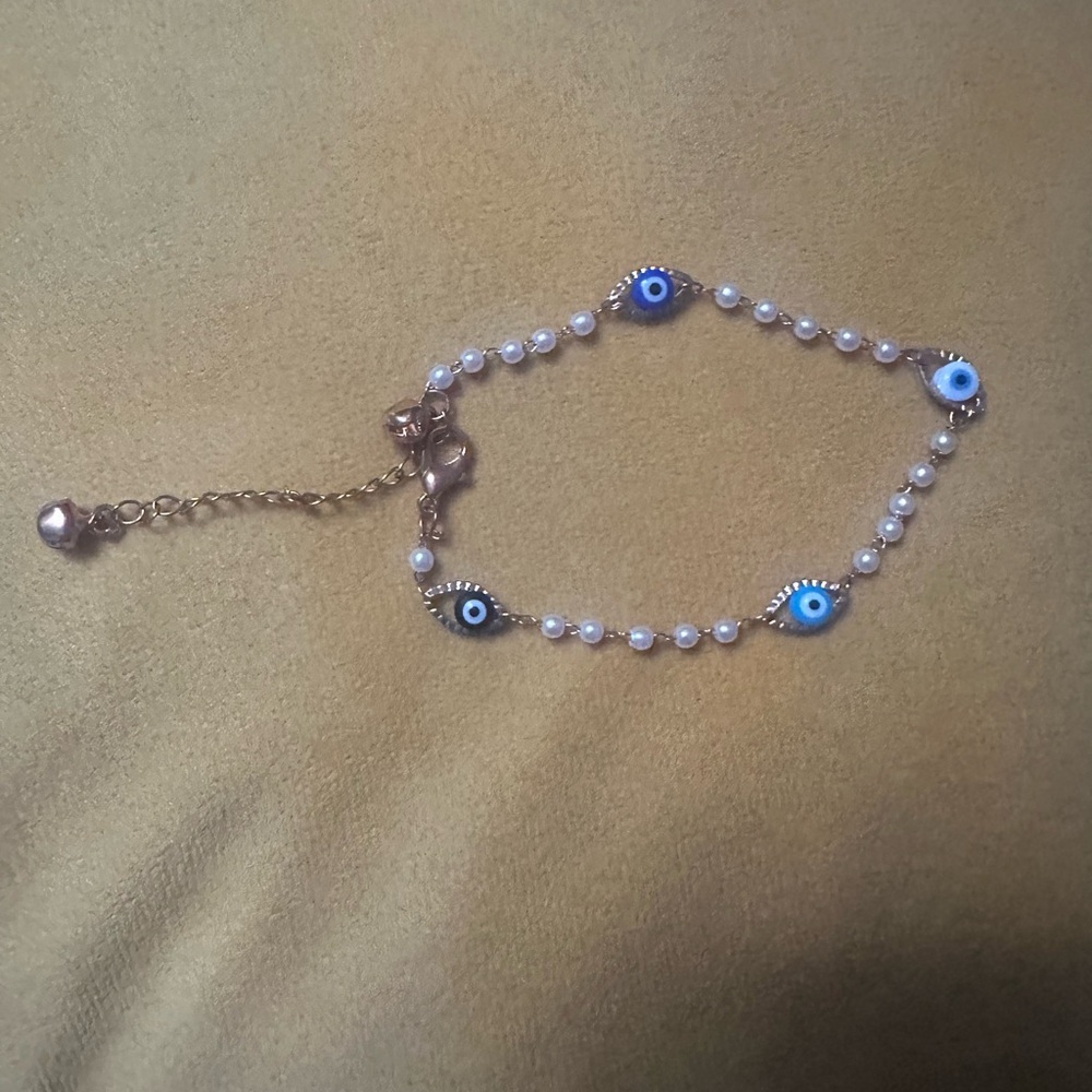 Evil Eye anklet